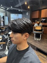 ドットファースト 町田店(dot. 1st)&nbsp;ニュアンスパーマ/センターパート/町田/メンズパーマ/町田駅