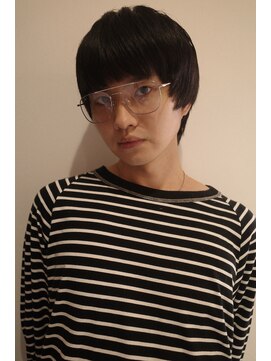 ブルートマト(BLUE TOMATO) ニュアンスパーマピンパーマスパイキーショートマレット学割