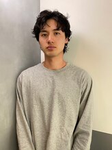 アース 高円寺店(HAIR & MAKE EARTH)&nbsp;センターパート×ニュアンスパーマ｛@02st96 }