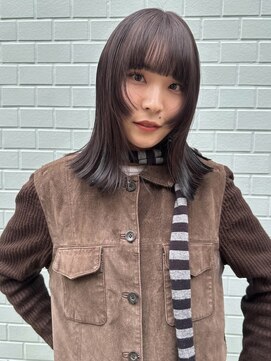 ムジーク(Musiiik) グレージュと顔まわりレイヤー