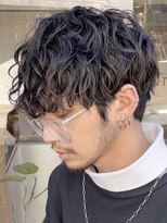 フィフス 神南(fifth) 渋谷メンズパーマシャドウパーマ緩め波巻きパーマッシュウルフ◆