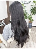 ブルーブラックイルミナカラーレイヤーカット20代30代40代堺東