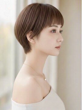 グリッター 泉中央店(GRITTERs) バング短めマッシュショート