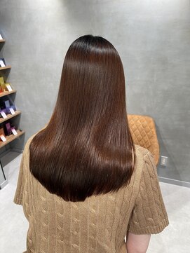 シャルムバイケンジ(Charm.by KENJE) 美髪ストレート艶髪髪質改善縮毛矯正トリートメント銀座有楽町