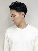 レトン 銀座(leton)&nbsp;サーフカール/フェザーパーマ/マッシュ/センターパート/メンズ