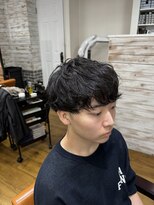 クール 大和八木駅前店(Coeur) #メンズカット #メンズマッシュ #シャドウパーマ