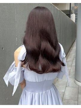 シュガー ヘアアンドネイル 仙台(SUGAR) 【ブリーチなしWカラー】ピンクブラウン♪