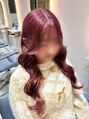 ラフィス ヘアー フォンテ 松山銀天街店(La fith hair fonte)&nbsp;ブリーチ1回チェリーピンクです！