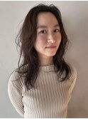 【ロングレイヤー×素髪質感】
