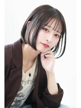 ステラ ヘア デザイン サロン(STELLA hair design salon)&nbsp;かわいい！透け感ボブ　透け感ダークグレージュ　【担当杉若】