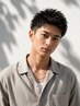 【メンズ限定】スカルプシャンプーor眉カット＋デザインカット5400円