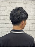 理容室定番！オシャレツーブロックショート