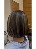 リドルヘアー 石井町店(Riddle HAIR)&nbsp;ハイライト/デザインカラー/ボブ