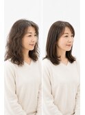 メテオ髪質改善縮毛矯正40代/50代