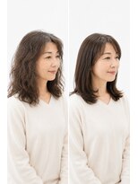 アオトーキョー 二子玉川(ao.tokyo)&nbsp;メテオ髪質改善縮毛矯正40代/50代