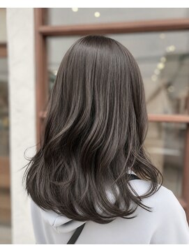 リエットヘアー 西尾市杢左店(Lie-et. hair) 大人可愛い外国人風アッシュグレージュカラー
