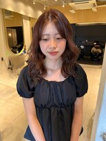 ソラス 緑地公園店(SOLAS)&nbsp;ミディアムヘア/ヘアスタイル/ブラウンカラー