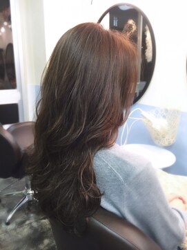 バグ 恵比寿(Bug) デジタルパーマでゆるウェーブロング