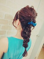 ヘアセット専門店 ナゴミ 池袋店(nagomi)&nbsp;編みおろし