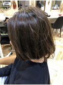 耳掛けボブスタイル☆担当 店長 川上功介
