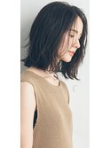 【GARDEN Tokyo本木亜美】大人な切りっぱなしボブ