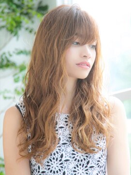 ロンド 銀座(Lond) Londデジタルパーマひし形シルエットエアリーロング