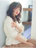 艶がある!! ゆるやかなパーマのほつれウエーブ_2