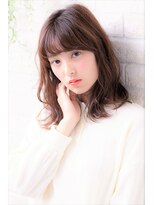 ソア 武蔵小杉(SOAR) 毛先パーマネオウルフ小顔外ハネボブアッシュブラウン