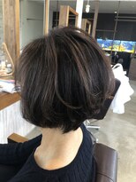 ラ メール ヘア デザイン(La mer HAIR DESIGN)&nbsp;白髪染め★ショートボブ/カット＋白髪染め＋トリートメント