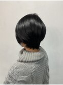 大人上品ショート小顔ボブ　30代　40代　５０代銀座
