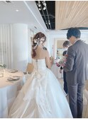 ウェディングヘアアレンジ☆ブライダル