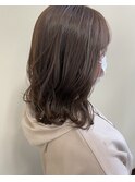 アッシュベージュ/透明感+柔らかさ