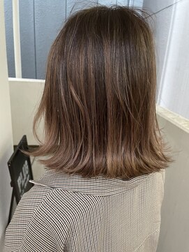 プラグ ヘアーデザイン 大名店(PLUG hair design) 切りっぱなしボブ