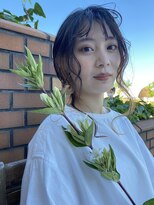 ロンドプロフィール 浦和(Lond profil)&nbsp;中川陽南子【カーキグレージュフェザーバング】