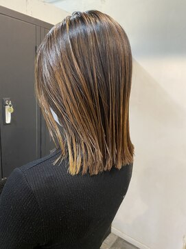 ブロンド(Blonde.) 切りっぱなしスタイル☆