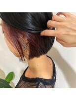 アストランティア 栄店(ASTRANTIA)&nbsp;＊ASTRANTIA＊福井彩乃　 innerワインレッドボミニブ