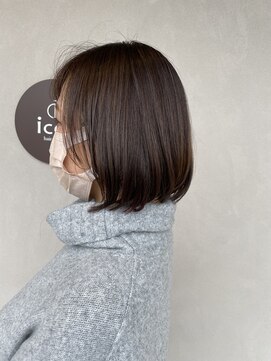 イコイ(icoi) ボブ×インナーカラー×内巻き