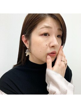 ヘアポジション 十文字店 HAIR Position　 耳掛けロング