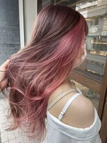 エン(enn)&nbsp;ピンクインナーカラー☆