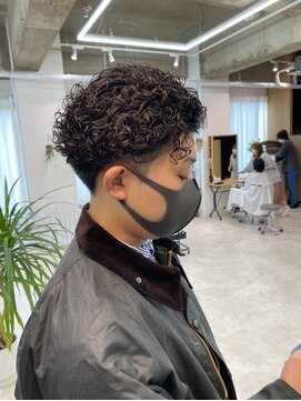スイ(sui) オールバックプードルパーマ