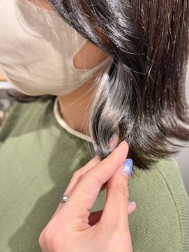クレビア 名古屋(CreBiA) インナーカラー★ホワイト
