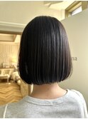 ボブ×職場で浮かないラベンダーアッシュ