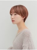 ナチュラル×ほんのりモード★マッシュショート