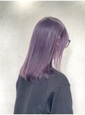 10代20代30代ラベンダーパープルカラーイルミナカラー【上野】