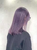 アジールヘア 東上野店(agir hair) 10代20代30代ラベンダーパープルカラーイルミナカラー【上野】