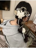 成人式卒業式ヘアセット◎mai