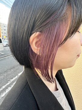 ニコトランク(nico trunk) 【nico□trunk】ボブ×インナーカラー