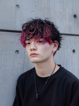 イル(iLe.) 赤ブラストバング２/韓国マッシュ/ダークアッシュ/ゆるスパ