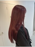 【高城】10代20代赤髪チェリーレッド夏カラー