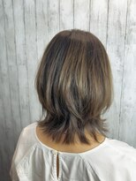 ビューティドレッセヤマノ 池袋パルコ(Beauty Dresse YAMANO)&nbsp;【外ハネ】【ミディアム】【ハイライト】